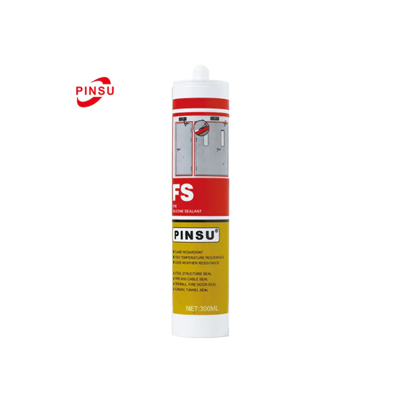 PINSU-FS Fire Retardant Silicone Sealant Tahan Api untuk Sambungan Bangunan